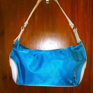 Lancel Paris Nylon Shoulder Bag